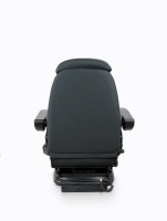 YS15 Siège conducteur à suspension en cuir PVC Conception de siège de voiture améliorée avec type de dossier réglable pour bus, yacht et sport