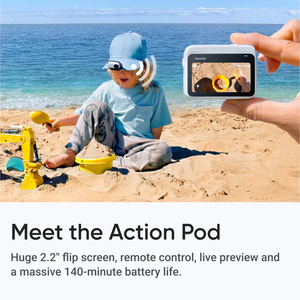 Insta360 Go 3s, Cámara Diminuta 4k con Microsd, Resistente al Agua Ip68, Portátil, Manos Libres, Pov y Estabilización, Cámara Deportiva - Product Image 3