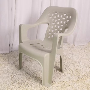 Modern Minimalist Plastic Backrest <b>Chair</b> Polypropylene <b>Stackable</b> <b>Dining</b> <b>Chair</b> Office Leisure Use - Product Image 2