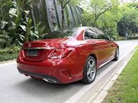 Mercedes-Benz C-Class 2018 Mobil Bekas Sedan LHD Turbo Interior Kulit Gelap Transmisi Otomatis Sunroof Panoramic untuk Ekspor