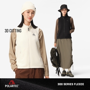 Pelliot nuevo estilo al aire libre Polartec 300 <span class=keywords><strong>chaleco</strong></span> de lana para <span class=keywords><strong>mujer</strong></span> de ajuste clásico sin mangas con cremallera completa <span class=keywords><strong>Polar</strong></span> suave chalecos cálidos - Product Image 4