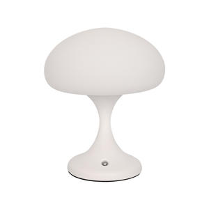 Lámpara de Mesa con Forma de Medusa de Hongo, Luz Ambiental para Dormitorio, Estilo Crema de Alta Gama, Luz Nocturna Recargable que Protege la Vista - Product Image 1