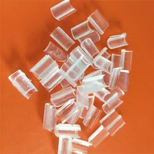 U Tip Keratin Clear Granule Beads for Hair Extensions Bonding or Rebond, Nail Shaped Hot Melt Glue Pack White