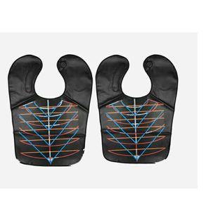 Capa de corte de silicona de tamaño corto, protector magnético para el cuello, profesional, impermeable, para peluquero - Product Image 4