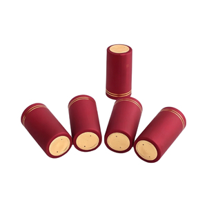 Capsules et joints thermorétractables ronds en PVC personnalisables pour bouteilles de champagne, de <span class=keywords><strong>vin</strong></span> et de spiritueux avec bande de déchirement - Product Image 3