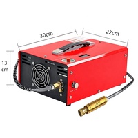 Compresseur d'air PCP portable SolidTop 12V DC 4500PSI, moteur et pompe 30MPa/300bar 110V 220V, sans huile, arrêt automatique, plongée sous-marine