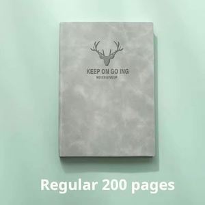 Journal Manufacturer Custom <b>A5</b> Softcover PU Leather <b>Note</b> <b>Book</b> Business Office Notebook With Logo - Product Image 5