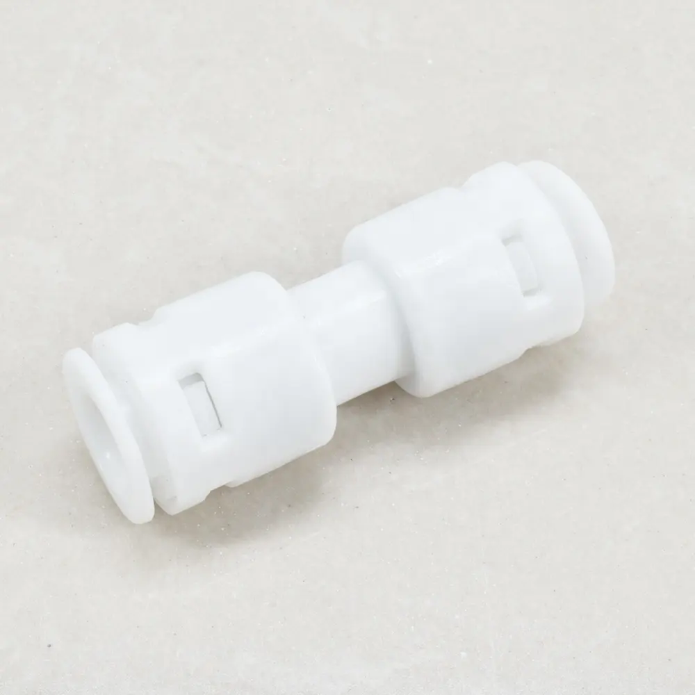 1/4 Conector de Engate Rápido de 3/8 polegadas Mangueira de Tubo Empurre em União Connector Conectar Tubo de Plástico Tubo de Filtro de Água Em Linha Reta Montagem