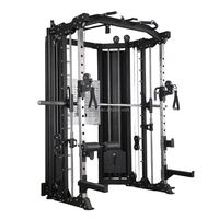 Zoshine Smith Machine en acier multifonctionnelle pour entraînement de force à domicile - Bras, jambes, dos, poitrine, épaules, core
