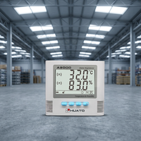 Thermomètre numérique et hygromètre d'humidité relative pour utilisation en laboratoire