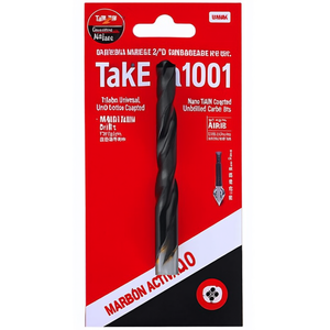 Foret universel en carbure Ttake Ta1001, revêtement Nano TiAlN, forets en carbure non percés 3xD - Product Image 2