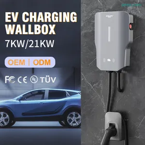 Ev Charge Pile Home Wallmounted Electro Car Charging Stations Electric Charging Station For Auto