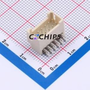 W200120K-12PY2423 Wire-to-Board Pin Header Bent Lead Through Hole,P=2mm Connector 2x6P 2mm Right Angle Insert PHB - Product Image 1