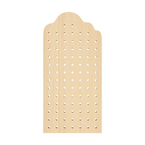 Wooden Pegboard Shelving <b>Unit</b> Wall Mounted Storage Rack For Living Room Office Organizer Multifunctional <b>Display</b> <b>Shelf</b> - Product Image 5