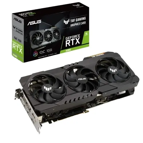 Hochwertige Original ASUS 3080 GeForce RTX 3080 TUF Gaming-Grafikkarte mit 1785MHz 10G GDDR6-Grafikkarte