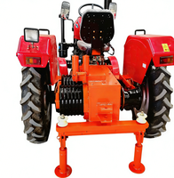 Treuil à câble pour tracteur de 8 tonnes, treuil à câble robuste pour le tirage de lignes électriques, capacité de traction de 8000 kg, tire-câble mécanique
