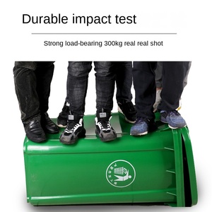 240L vệ sinh phân loại Thùng rác có thể dày dân cư bất động sản nhựa bin bán buôn các nhà sản xuất - Product Image 2