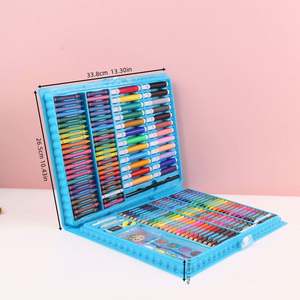 Lot de 168 marqueurs aquarelles pour enfants, non toxiques, lavables, pour la peinture artistique des élèves du primaire - Vente transfrontalière - Product Image 6
