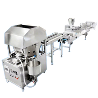 Línea de Producción Automática de Alta Eficiencia para Hacer Envoltorios de Lumpia/Rollo Primavera, Motorizada, de Acero Inoxidable 304 de Grado Alimenticio