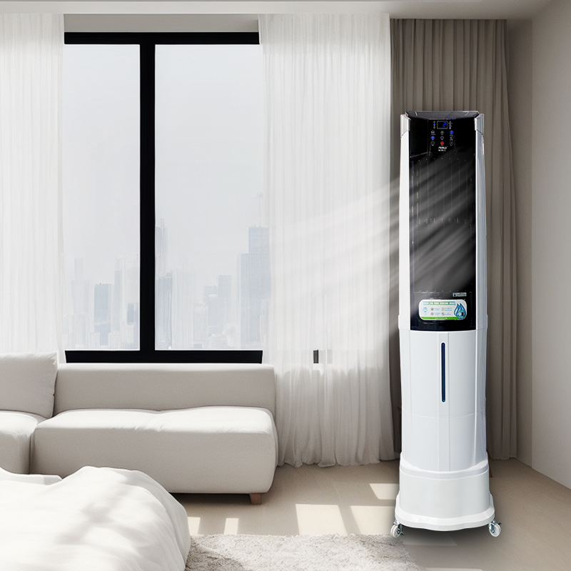 fan air con tower solar