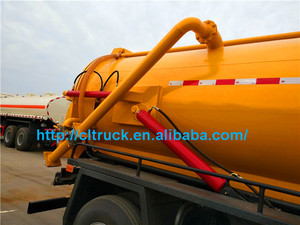 5cbm de vacío de succión camión cisterna 5t camión cisterna de aguas residuales proveedor de fábrica - Product Image 4