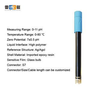 962121 पानी विश्लेषक उच्च सटीकता पीएच जांच उच्च अंत पीएच इलेक्ट्रोड सेंसर pertain 100us/cm चालकता समाधान (रसायन विज्ञान) - Product Image 6