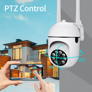 Cámara de Vigilancia WiFi para el Hogar, Impermeable, con Visión Nocturna, Vista Panorámica de 360 Grados, Cámara con Foco - Product Image 6