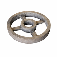 Composants de machines sur mesure en fonte ductile d'aluminium A356 GGG50 de haute précision, moulés par coulée sous pression, coulée en sable et coulée de précision