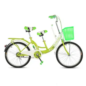 Eltern-Kind-Fahrrad Mutter Baby Fahrrad 22 Zoll 24 Zoll 26 Zoll Zweisitz Mutter Fahrrad