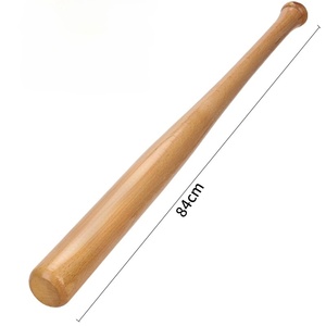 Mazza da Baseball in legno naturale da 74CM per sport all'aria aperta pipistrello in legno per autodifesa pipistrello più rotondo - Product Image 2
