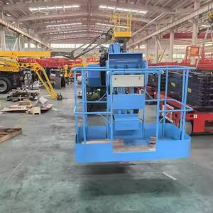 Nacelle articulée remorquable 12m pour entreprise de location avec attelage de remorque et stabilisateurs - Product Image 3