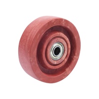 Roues à haute température de 4 pouces, roulettes résistantes à la chaleur, roulettes robustes pour chariot, roulettes pour four à pain