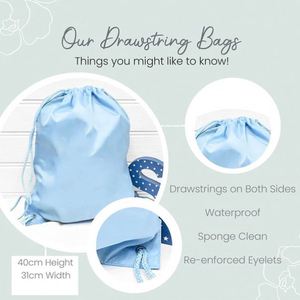 Customizable Kids Horse Design Gym <b>Backpack</b> Personalized Name PE Nursery Summer/Winter/ Spring School Swim <b>Backpack</b> - Product Image 5