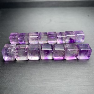 Pierres de cristal d'améthyste naturelle facettées de forme libre, quartz violet poli, pierres précieuses en vrac pour la fabrication de bijoux et la décoration - Product Image 4
