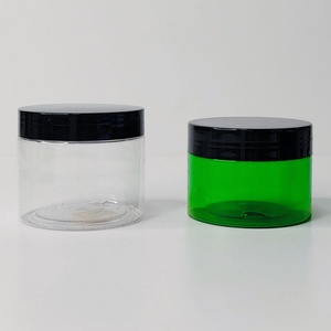 30ml 50ml 100ml 120ml 200ml 250ml 500ml Cosmetic Packaging Food Grade Container Amber Plastic PET Jar With Gold Aluminum <b>Cap</b> - Product Image 6