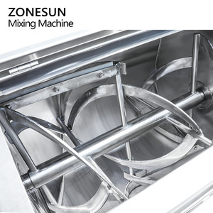 เครื่องผสมผงแบบแนวนอน ZONESUN ZS-BM200 สำหรับอะคริลิก ผงแห้ง ผงเครื่องเทศ ผงเคมี - Product Image 2