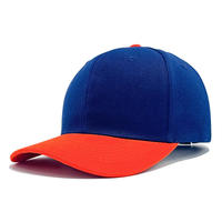 Gorra de Béisbol de Dos Tonos con Bloques de Color, Múltiples Opciones de Color, Logotipo Personalizado, Bordado, Impresión, Gorra Promocional Publicitaria al por Mayor