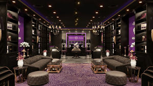 ชั้นวางโชว์ไฟ LED แบบกำหนดเองระดับไฮเอนด์สำหรับร้านน้ำหอมร้านเครื่องสำอางขายส่งการออกแบบตกแต่งภายในร้านขายปลีก - Product Image 5