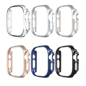 Apple Watch 시리즈 8 울트라 러그 범퍼 케이스 49mm 군용 등급 내구성 보호 커버와 호환