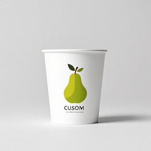 Новое поступление, Одноразовые крафт-бумажные стаканчики с индивидуальным логотипом для домашнего использования и рекламы