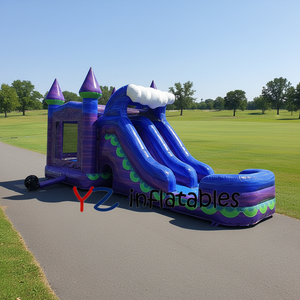 Casa Gonfiabile Bolle a Palloncino <span class=keywords><strong>per</strong></span> Feste di <span class=keywords><strong>Bambini</strong></span>, Castello con <span class=keywords><strong>Scivolo</strong></span> <span class=keywords><strong>per</strong></span> Eventi - Product Image 1