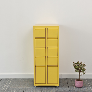 Gabinete Metálico de 10 Cajones de Acero Laminado en Frío de Gran Capacidad para Muebles de Hogar, Sala de Estar, Hotel y <span class=keywords><strong>Apartamento</strong></span>, Mejor Compra 2025 - Product Image 2