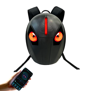 Sac de casque dur grande taille clignotant clignotant led oeil sac à dos moto o vélo cavalier sac à dos étanche - Product Image 5