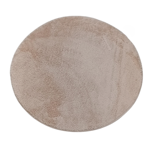Tapis rond VITRIN DIAM. 60 CM BEIGE - Product Image 1