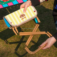 Tabouret pliant mini ultraléger portable pour le camping en plein air, la pêche, la randonnée, la plage, le parc et les voyages