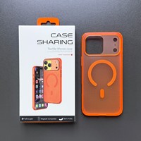 Étui de protection intégrale antichoc 360° pour 18/17/16/15 - Coque magnétique anti-traces de doigts en TPU+PC, protection antidérapante pour téléphone portable