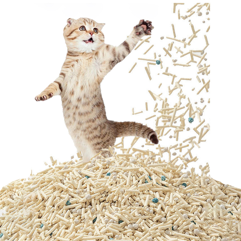 2024 nouveau meilleur vendeur en gros mélangé tofu et millet bois de pin litière pour chat sable pour Arena De Gato désodorisation