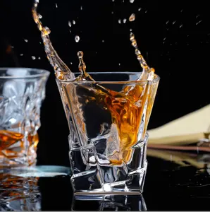 Amazon Hot Koop Aangepaste Loodvrij Kristal Glas Whisky Glazen Brandy Vodka Likeur Whiskey Cup Borrelglaasjes Liquor Bril