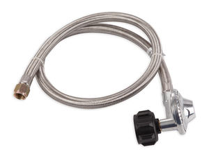 Régulateur <span class=keywords><strong>de</strong></span> <span class=keywords><strong>gaz</strong></span> <span class=keywords><strong>propane</strong></span> basse pression tressé en alliage <span class=keywords><strong>de</strong></span> zinc avec <span class=keywords><strong>tuyau</strong></span> en PVC tressé SS LONGTIME XQA01 - Product Image 4