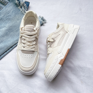 Nuevas Zapatillas Deportivas <span class=keywords><strong>de</strong></span> Plataforma para <span class=keywords><strong>Mujer</strong></span>, Venta al Por Mayor, Fabricante OEM, Personalizadas, <span class=keywords><strong>de</strong></span> Dos Tonos, Cuero y Malla, Casuales - Product Image 5